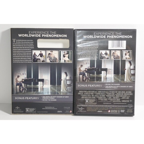 Fifty Shades of Grey (DVD, 2015) w/Slipcover - Picture 4 of 5